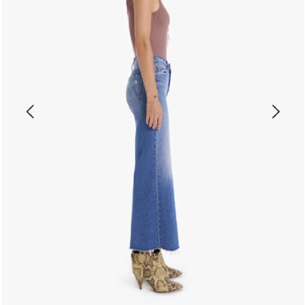 MOTHER The Pixie Roller Ankle Fray Jeans - Picture 3 of 5
